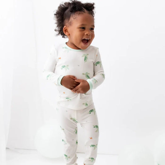Turtle Pajama Set- BAMBOO LITTLE
