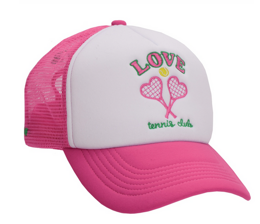 Tween Tennis Club trucker hat