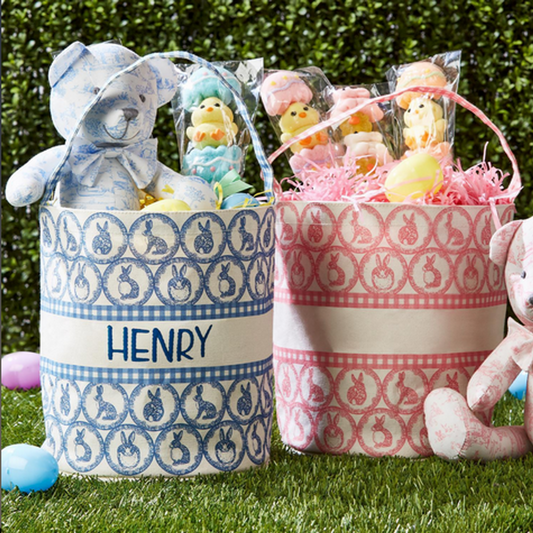 Two's Company Easter Egg Hunt Bucket Bag-Multiple Colors