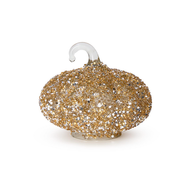 Two's Company-Gold Jewels Pumpkin