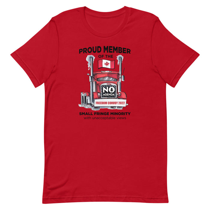 UNACCEPTABLE FREEDOM CONVOY - tee shirt
