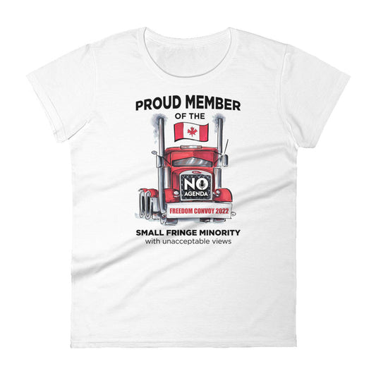 UNACCEPTABLE FREEDOM CONVOY - womens tee