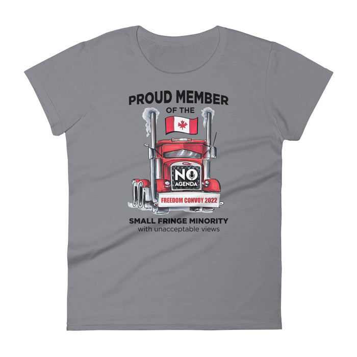 UNACCEPTABLE FREEDOM CONVOY - womens tee