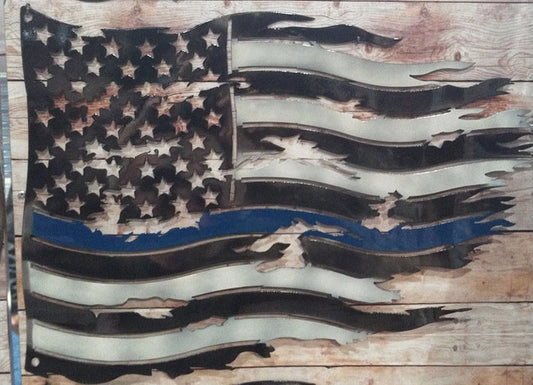USA Thin Blue line flag