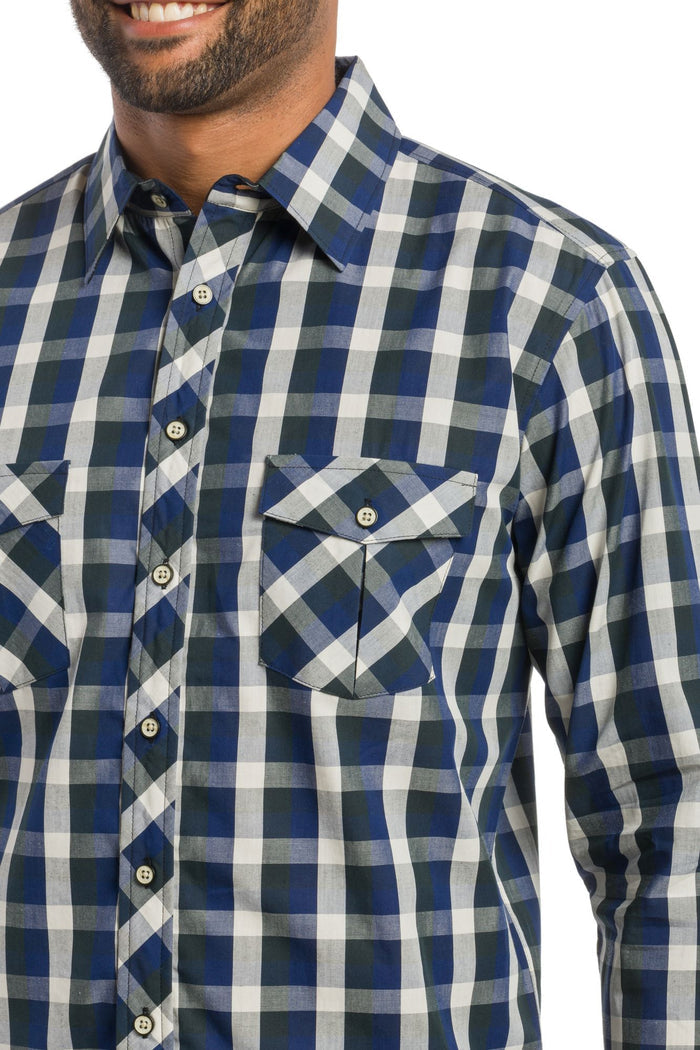 Utopia | Men's Long Sleeve Button Up Shirt