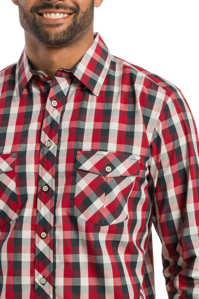 Utopia | Men's Long Sleeve Button Up Shirt