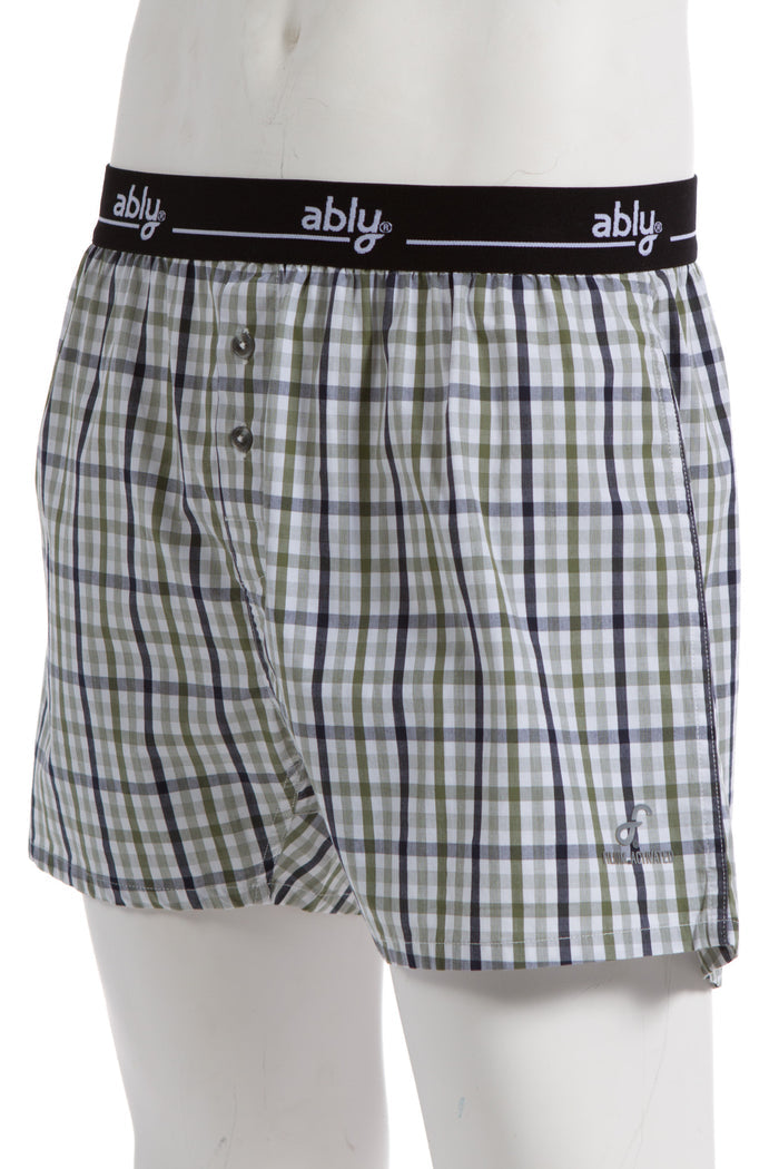Vacation | Men's Woven Plaid Boxer Shorts