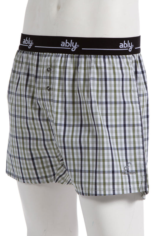 Vacation | Men's Woven Plaid Boxer Shorts