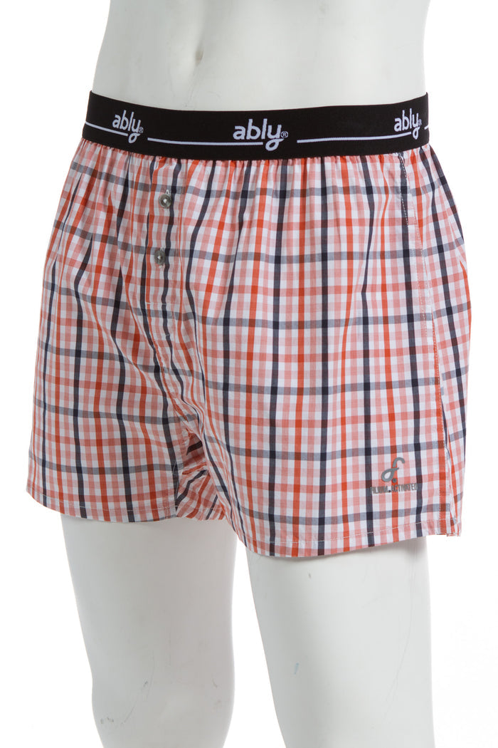 Vacation | Men's Woven Plaid Boxer Shorts