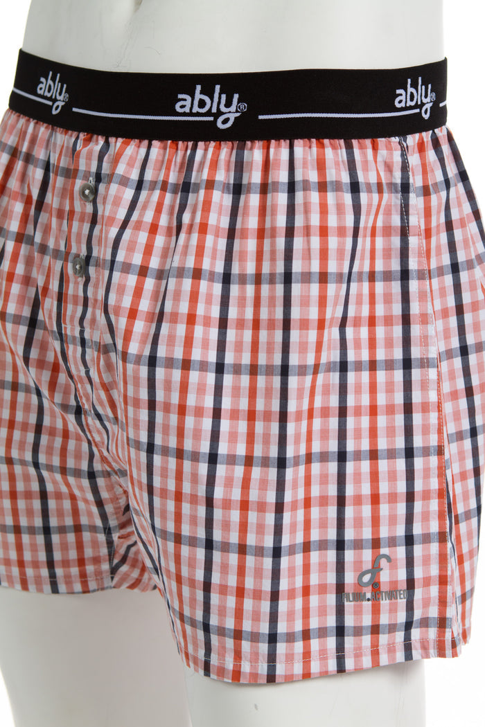 Vacation | Men's Woven Plaid Boxer Shorts