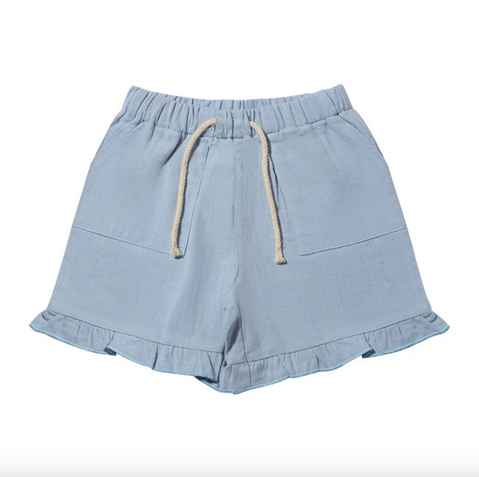 Vignette-Brynlee Shorts- Chambray