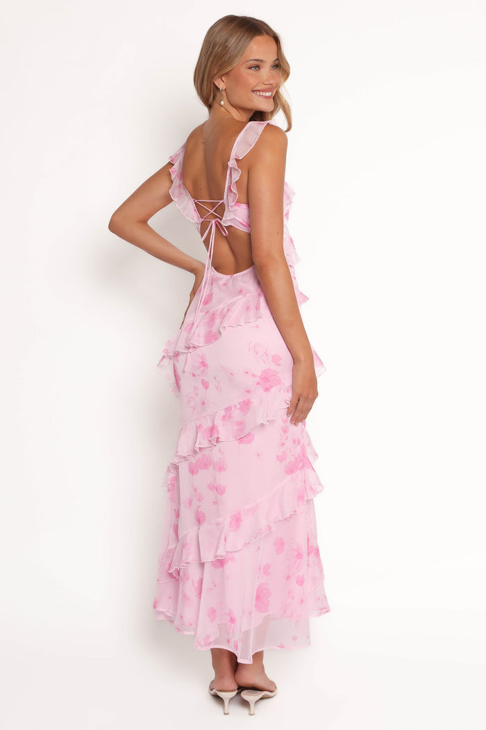 Petal and Pup USA DRESSES Virginia Maxi Dress - Lilac Floral (Hold for Rack)