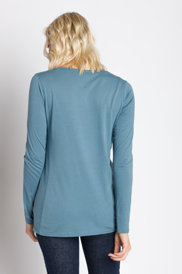 Virginia | Women's Crew Neck Henley