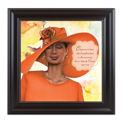 Virtuous Woman Framed Art (Psalm 143:8)