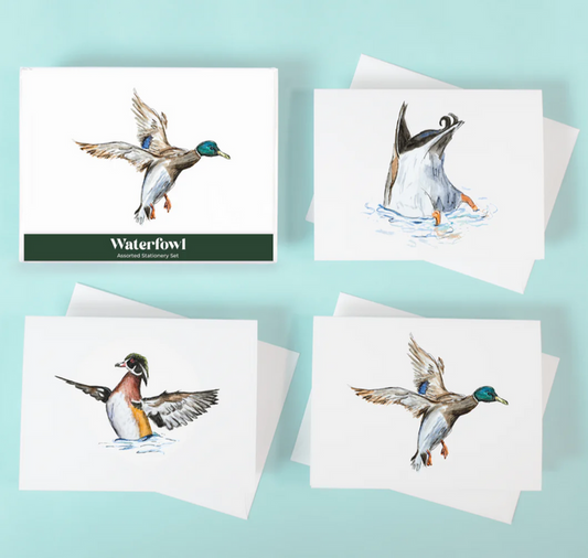 WATERFOWL ASSORTED STATIONERY SET- Taylor Paladino