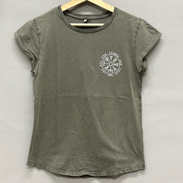 Wayfinder Rune - Women's T-shirt - Stonewash Grey