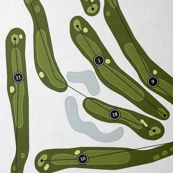 Wigwam Golf Club - Red Course | Golf Course Map | Close Up