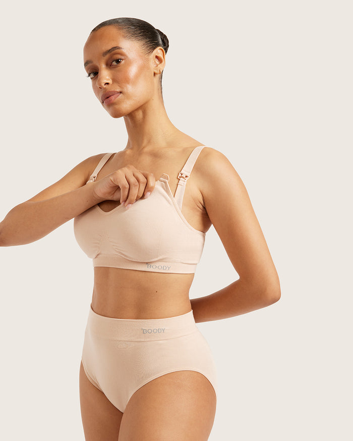 Wireless Maternity Bra - Shell