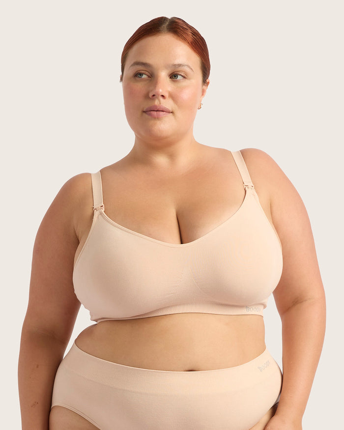 Wireless Maternity Bra - Shell