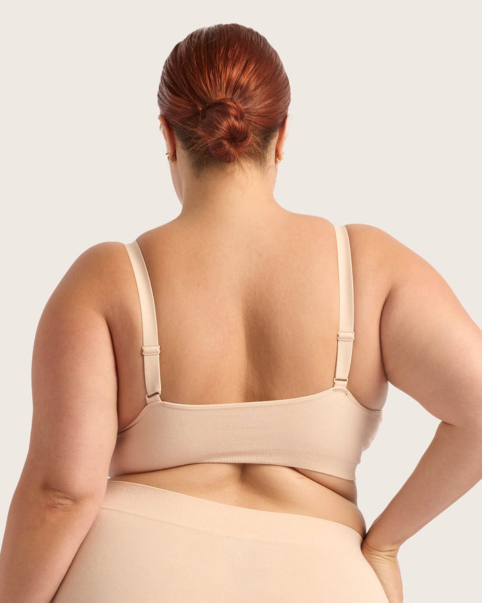 Wireless Maternity Bra - Shell