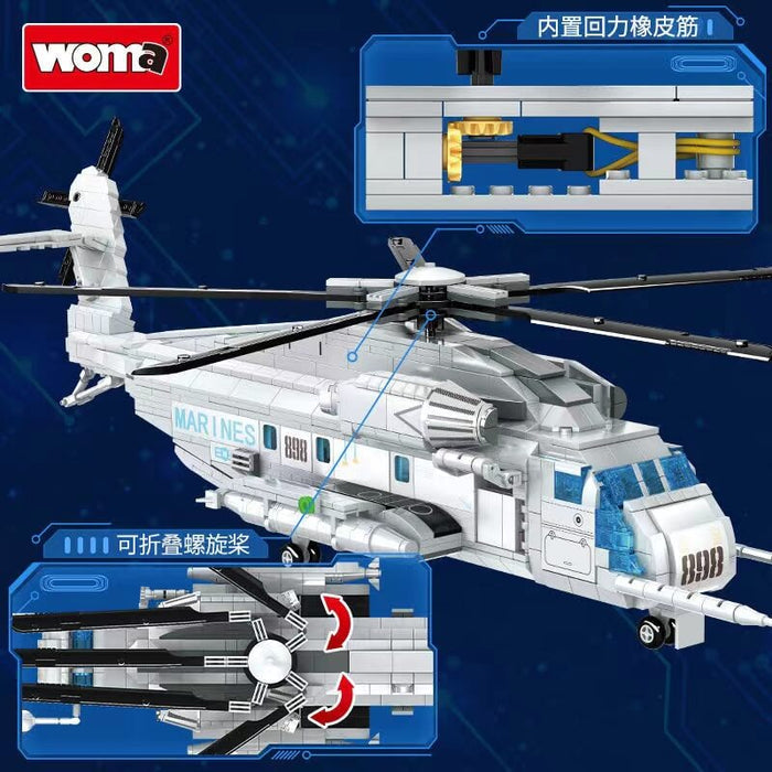 WOMA C0898 CH53E Stallion Transport Helicopter WOMA