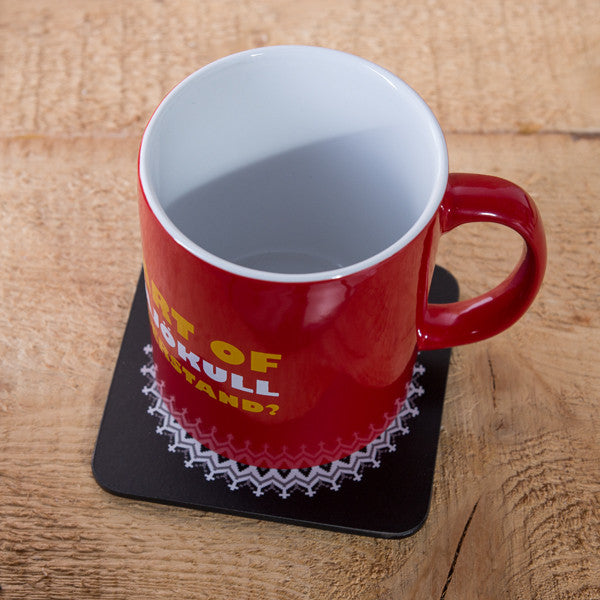 Wool Pattern - Set of 6 Cork Coasters - Idontspeakicelandic