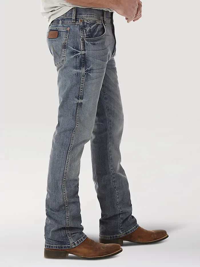 Wrangler Retro Men's Slim Fit Bootcut Jean in Greeley