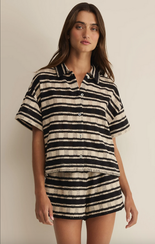 Z Supply- Monaco Button Up Natural