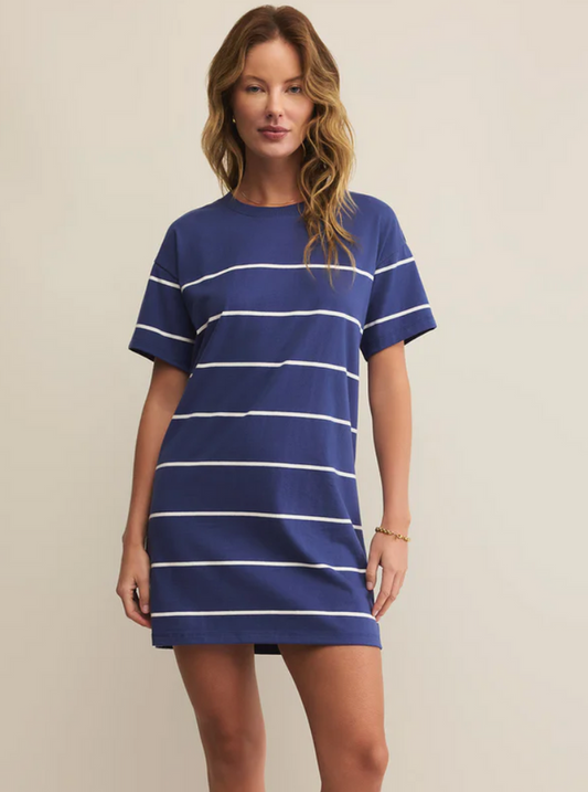 Z Supply Sway Stripe Mini Tee Dress