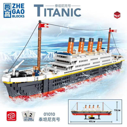 ZHEGAO 01010 Titanic MINI BRICK 1288pcs ZHEGAO