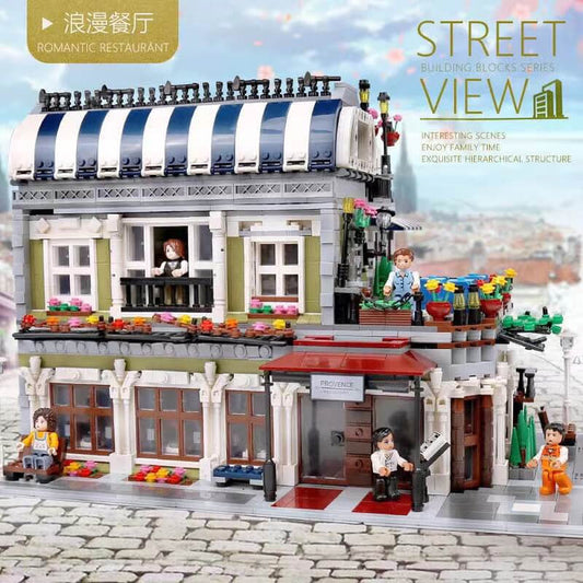 ZHEGAO QL0920 Romantic Restaurant 3577pcs ZHEGAO