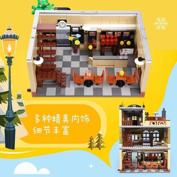 ZHEGAO QL0937 Chinese Restaurant 1326pcs ZHEGAO